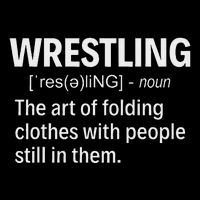 Wrestling Definition Wool Snapback Cap