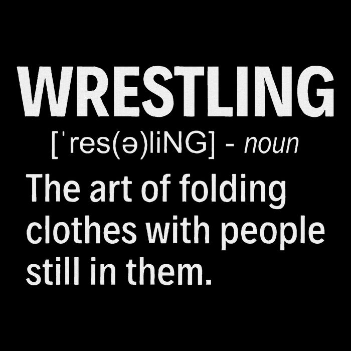 Wrestling Definition Wool Snapback Cap