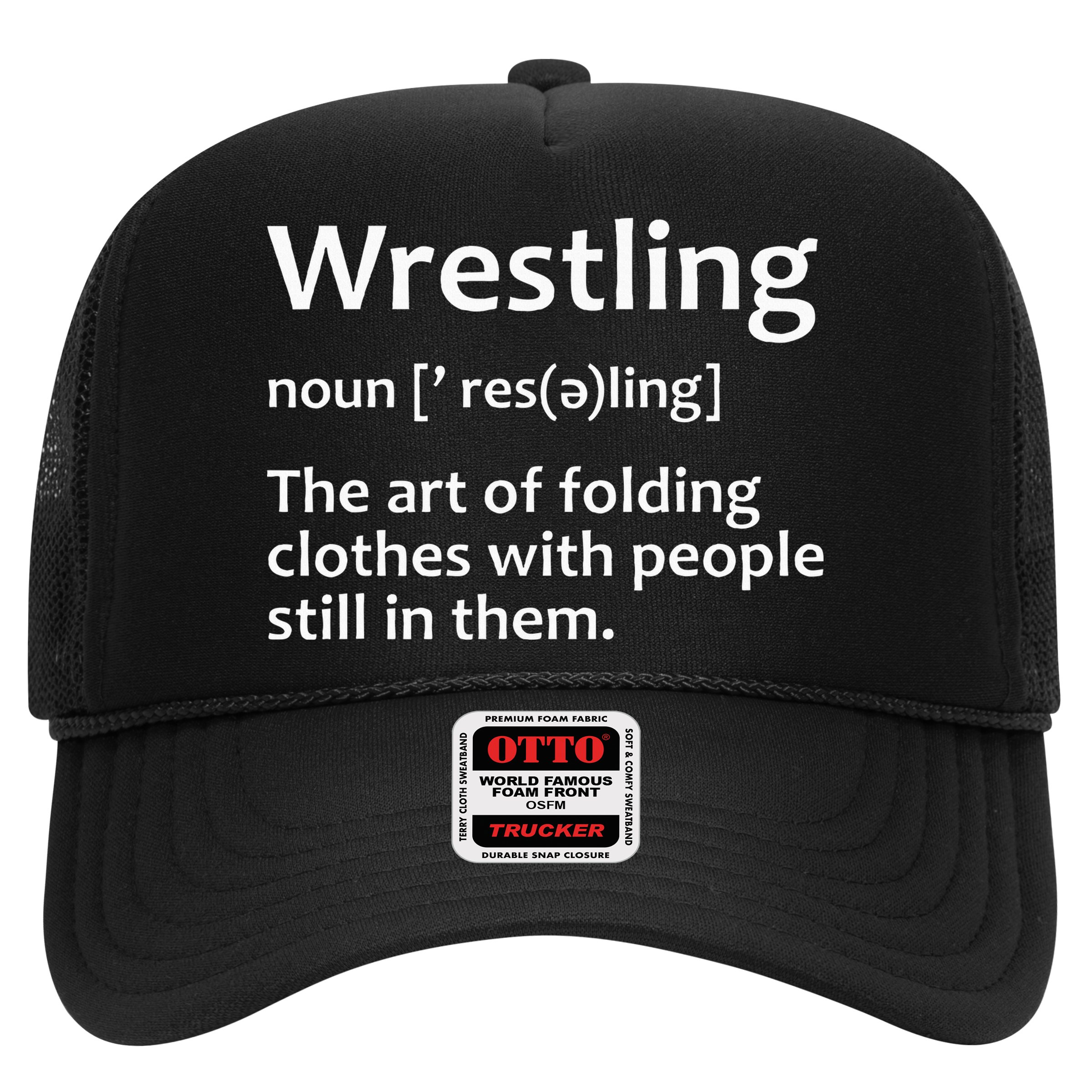 Wrestling Design Wrestlers Hat