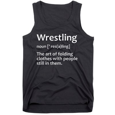 Wrestling Design Wrestlers Tank Top