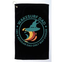 Wakesurf Dad Wakeboard Wakeboarding Wakeboarder Surfing Golf Towel