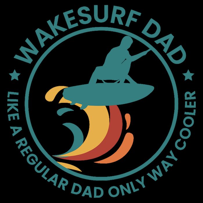 Wakesurf Dad Wakeboard Wakeboarding Wakeboarder Surfing Visor
