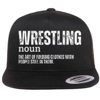 Wrestling Definition Flat Bill Trucker Hat