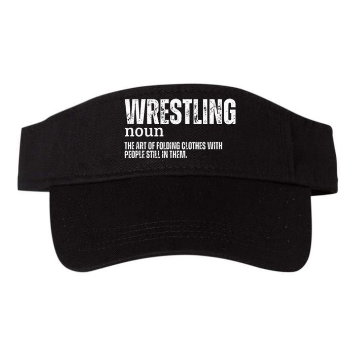 Wrestling Definition Valucap Bio-Washed Visor