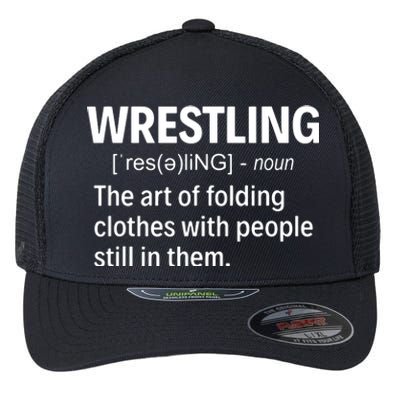 Wrestling Definition Flexfit Unipanel Trucker Cap