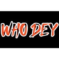 Who Dey Bumper Sticker