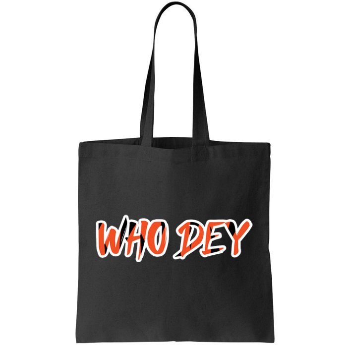 Who Dey Tote Bag