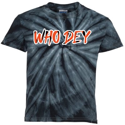 Who Dey Kids Tie-Dye T-Shirt