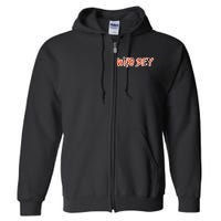 Who Dey Full Zip Hoodie