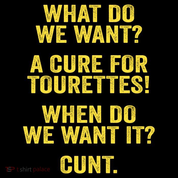 What Do We Want A Cure For Tourettes When Cunt Flexfit Unipanel Trucker Cap