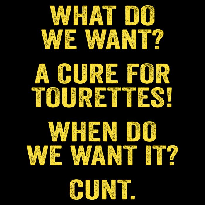 What Do We Want A Cure For Tourettes When Cunt Flatbill Hat