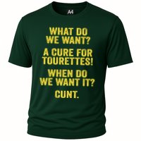 What Do We Want A Cure For Tourettes When Cunt Performance Shirt