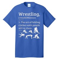 Wrestling Definition Wrestler Tall T-Shirt