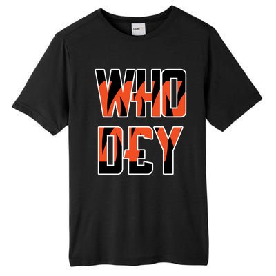 Who Dey Tall Fusion ChromaSoft Performance T-Shirt