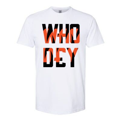 Who Dey Softstyle® CVC T-Shirt