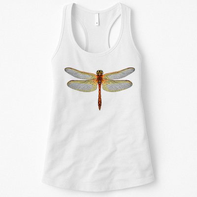 Watercolor Dragonfly Womens Tank Top