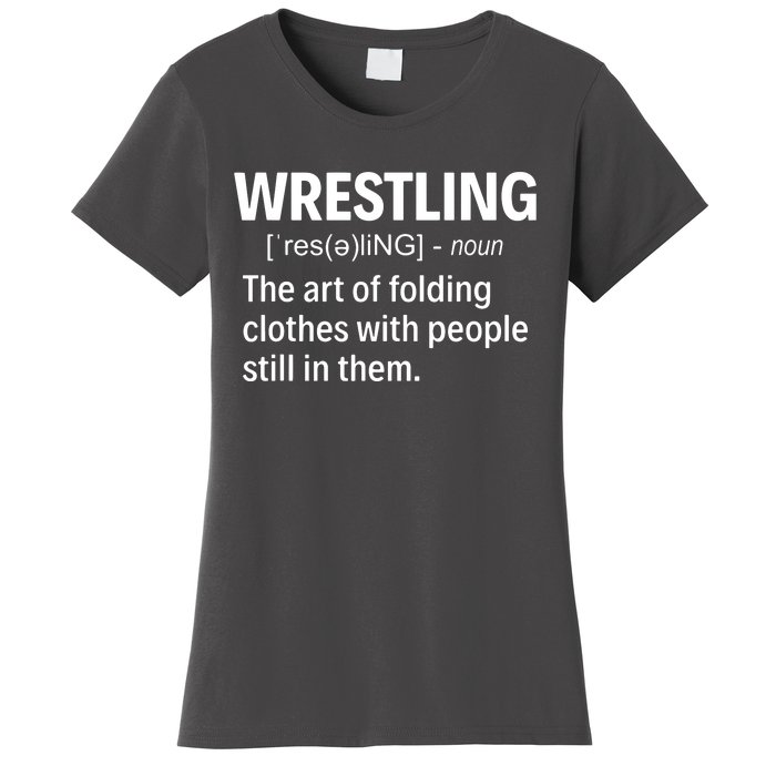 Wrestling Definition Women's T-Shirt