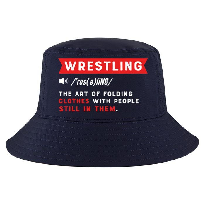 Wrestling Definition. Wrestler Cool Comfort Performance Bucket Hat