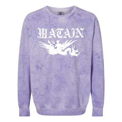 Watain Deathwards Colorblast Crewneck Sweatshirt