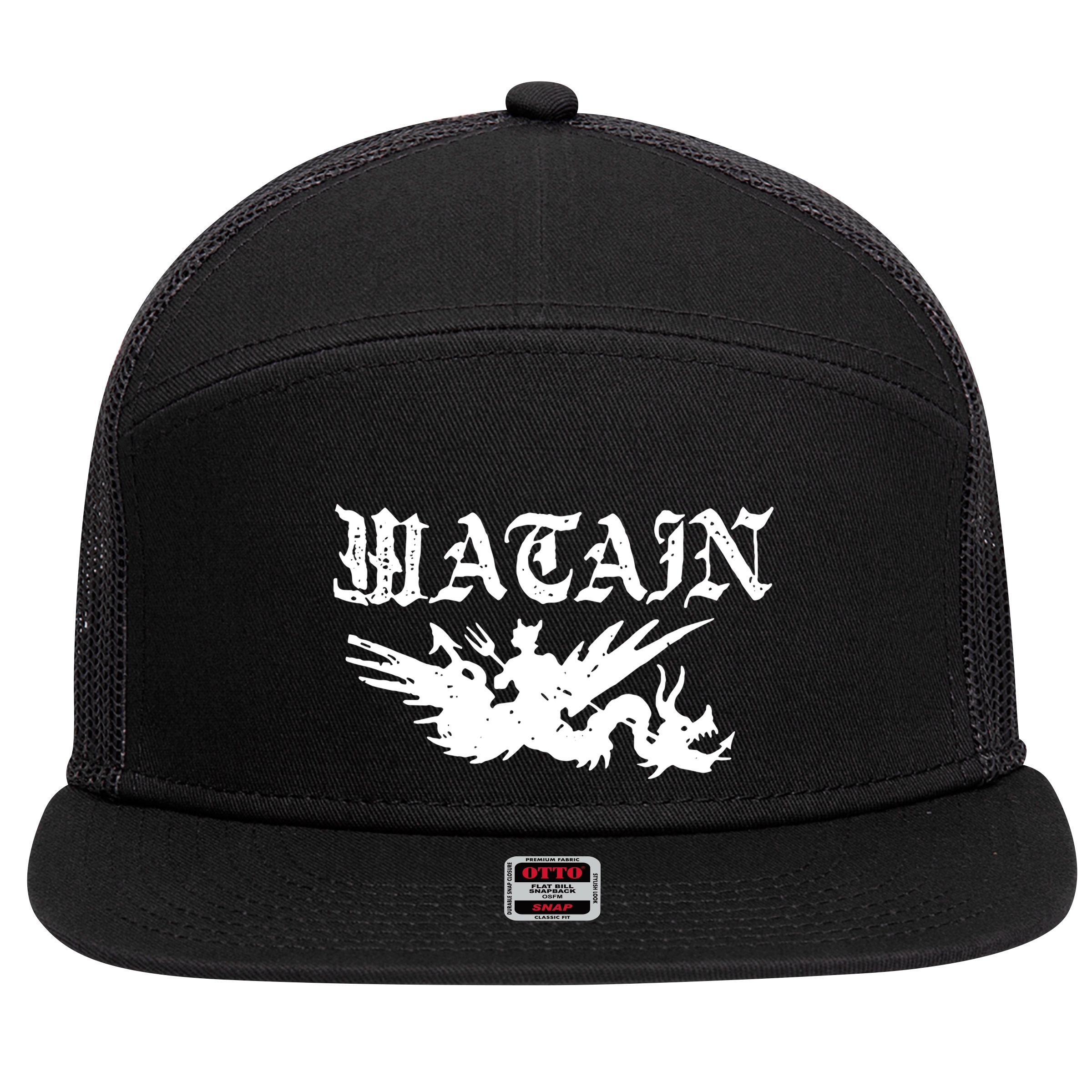 Watain Deathwards 7 Panel Mesh Trucker Snapback Hat