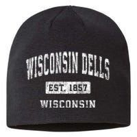 Wisconsin Dells Wisconsin Wi Vintage Established Sports Sustainable Beanie