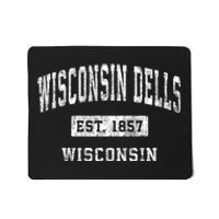 Wisconsin Dells Wisconsin Wi Vintage Established Sports Mousepad