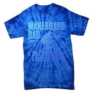 Wakeboard Dad Wakeboard Lake Wakeboarder Wakeboarding Gift Tie-Dye T-Shirt