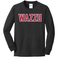 Wazzu Design Kids Long Sleeve Shirt