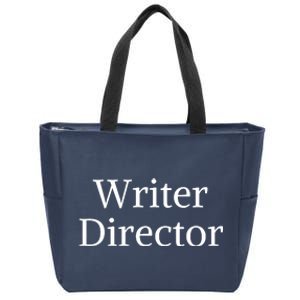 Writer Director Zip Tote Bag