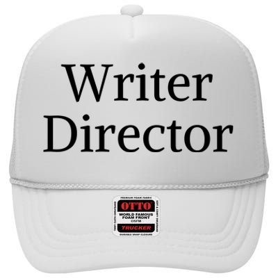 Writer Director High Crown Mesh Back Trucker Hat