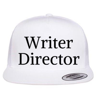 Writer Director Flat Bill Trucker Hat