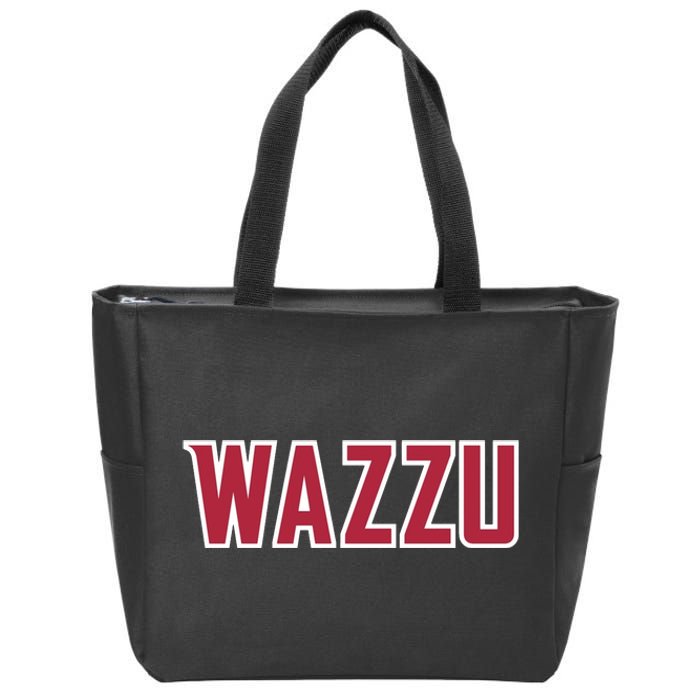 Wazzu Design Zip Tote Bag