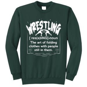 Wrestling Definition Sweatshirt