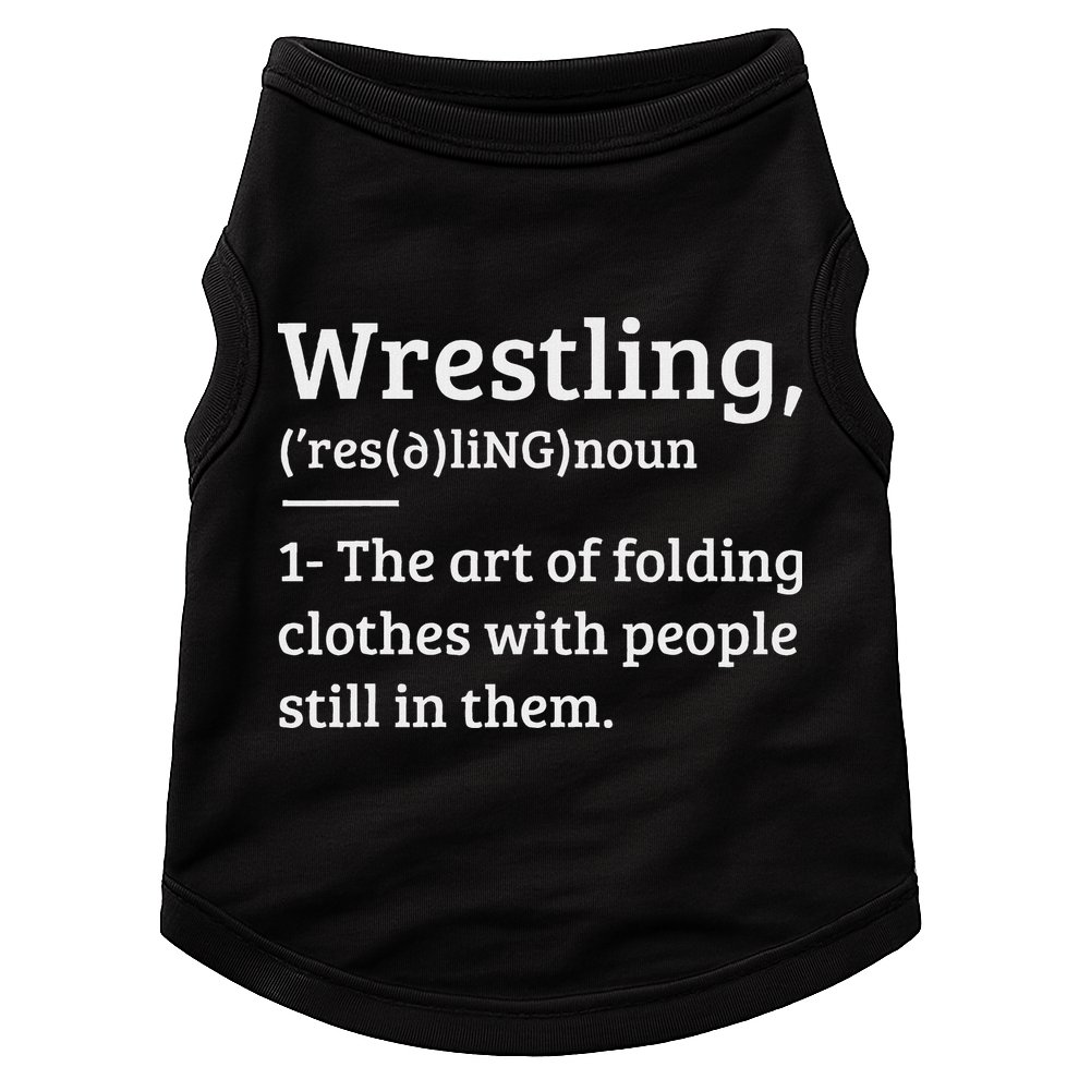 Wrestling Definition Wrestler Doggie Tank