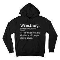 Wrestling Definition Wrestler Hoodie