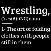 Wrestling Definition Wrestler 16 in Basic Backpack