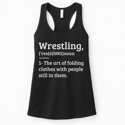 Wrestling Definition Wrestler Womens Tank Top
