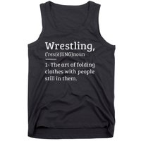 Wrestling Definition Wrestler Tank Top