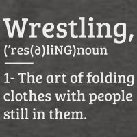 Wrestling Definition Wrestler Vector Backpack