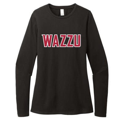 Wazzu Design Womens CVC Long Sleeve Shirt