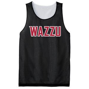 Wazzu Design Mesh Reversible Basketball Jersey Tank