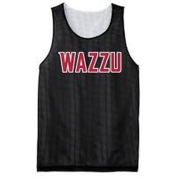 Wazzu Design Mesh Reversible Basketball Jersey Tank