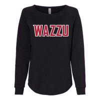 Wazzu Design Womens California Wash Sweatshirt