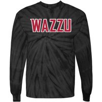 Wazzu Design Tie-Dye Long Sleeve Shirt