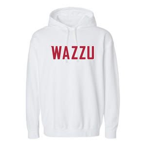 Wazzu Design Garment-Dyed Fleece Hoodie