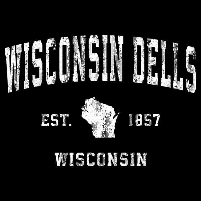 Wisconsin Dells Wisconsin Wi Vintage Athletic Sports Doggie Tank