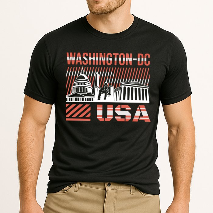 Washington DC Cooling Performance Crew T-Shirt