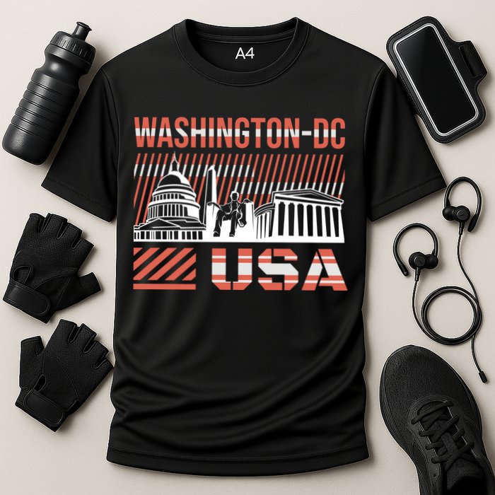 Washington DC Cooling Performance Crew T-Shirt