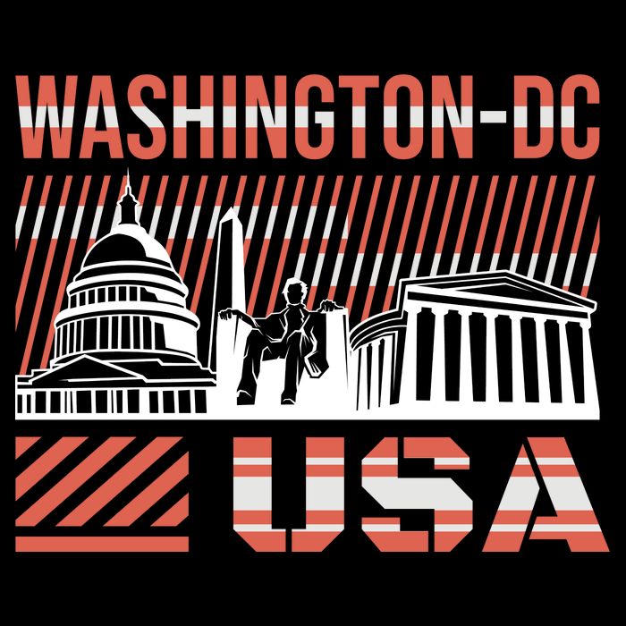 Washington DC Cooling Performance Crew T-Shirt