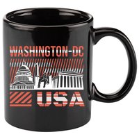 Washington DC 11oz C Handle Ceramic Mug